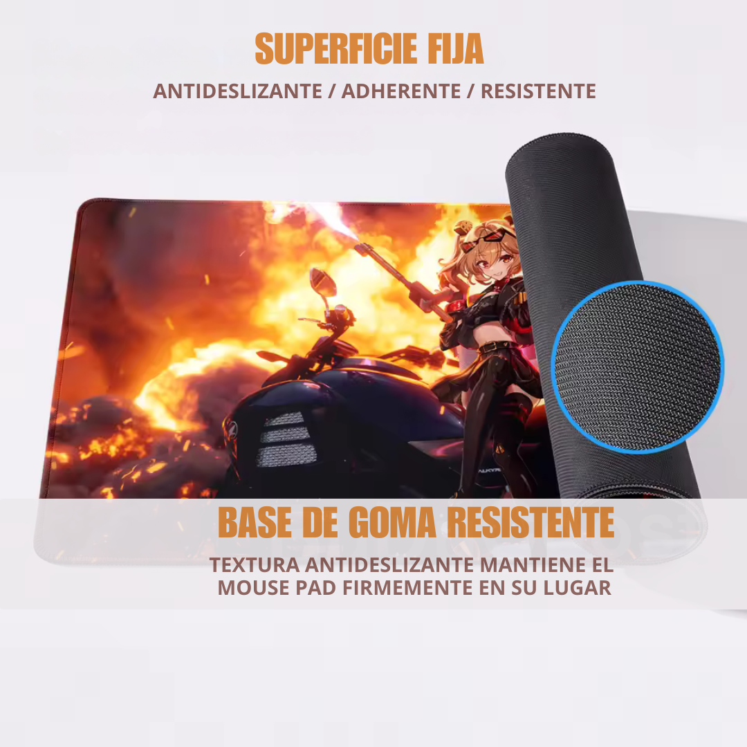 Mouse Pad Burnice Premium (Exclusivo)