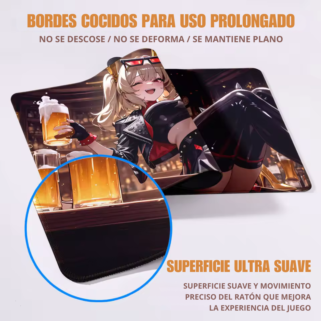 Mouse Pad Burnice Premium (Exclusivo)