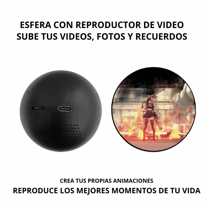 Video Esfera Alta Calidad 180°